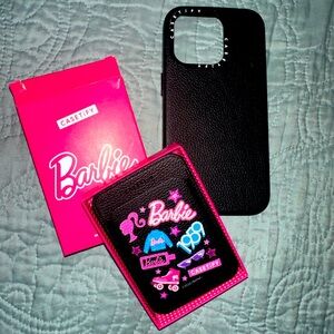 Castify Barbie MagSafe Card holder & Castify iPhone 14 Pro case included